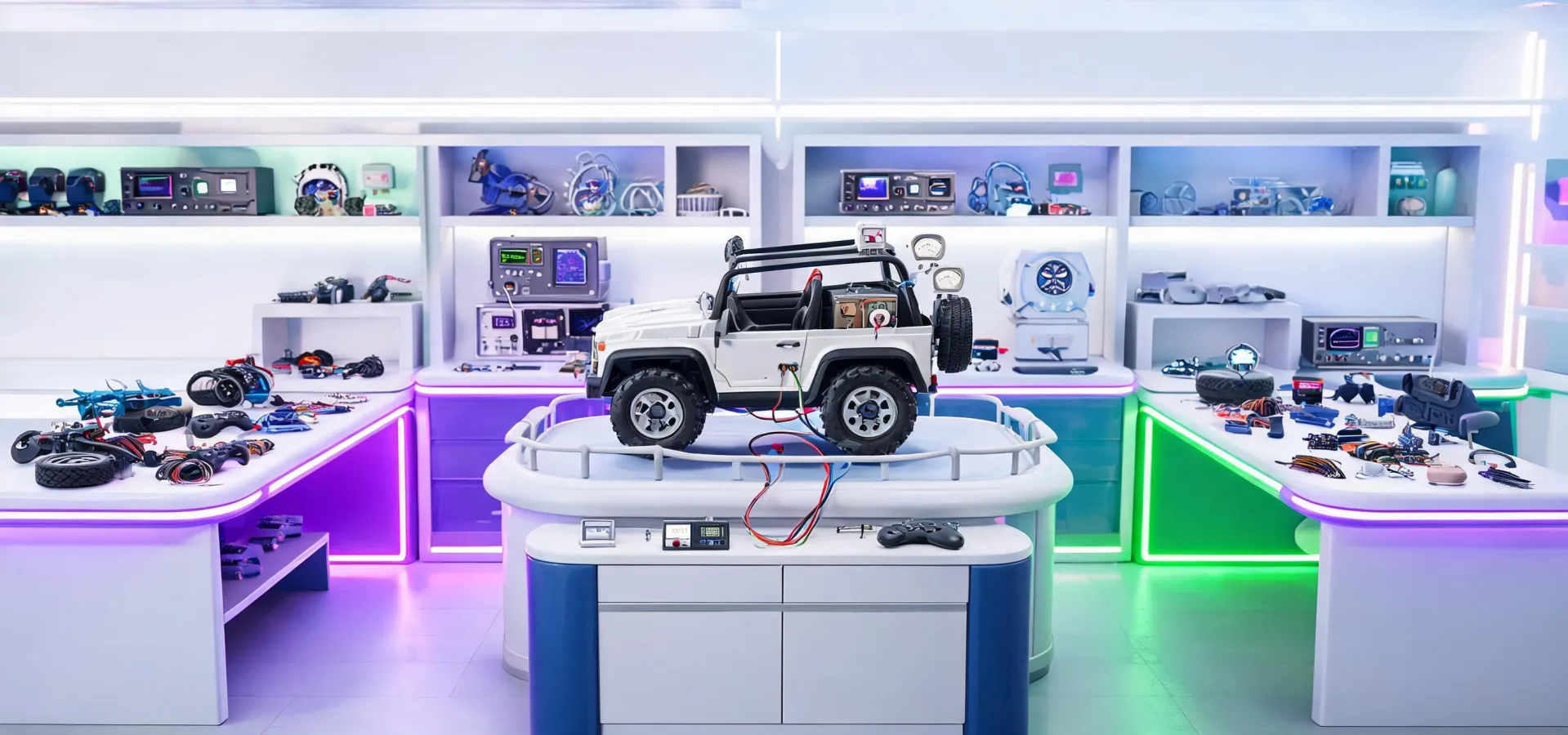 Power Wheels toy research studio