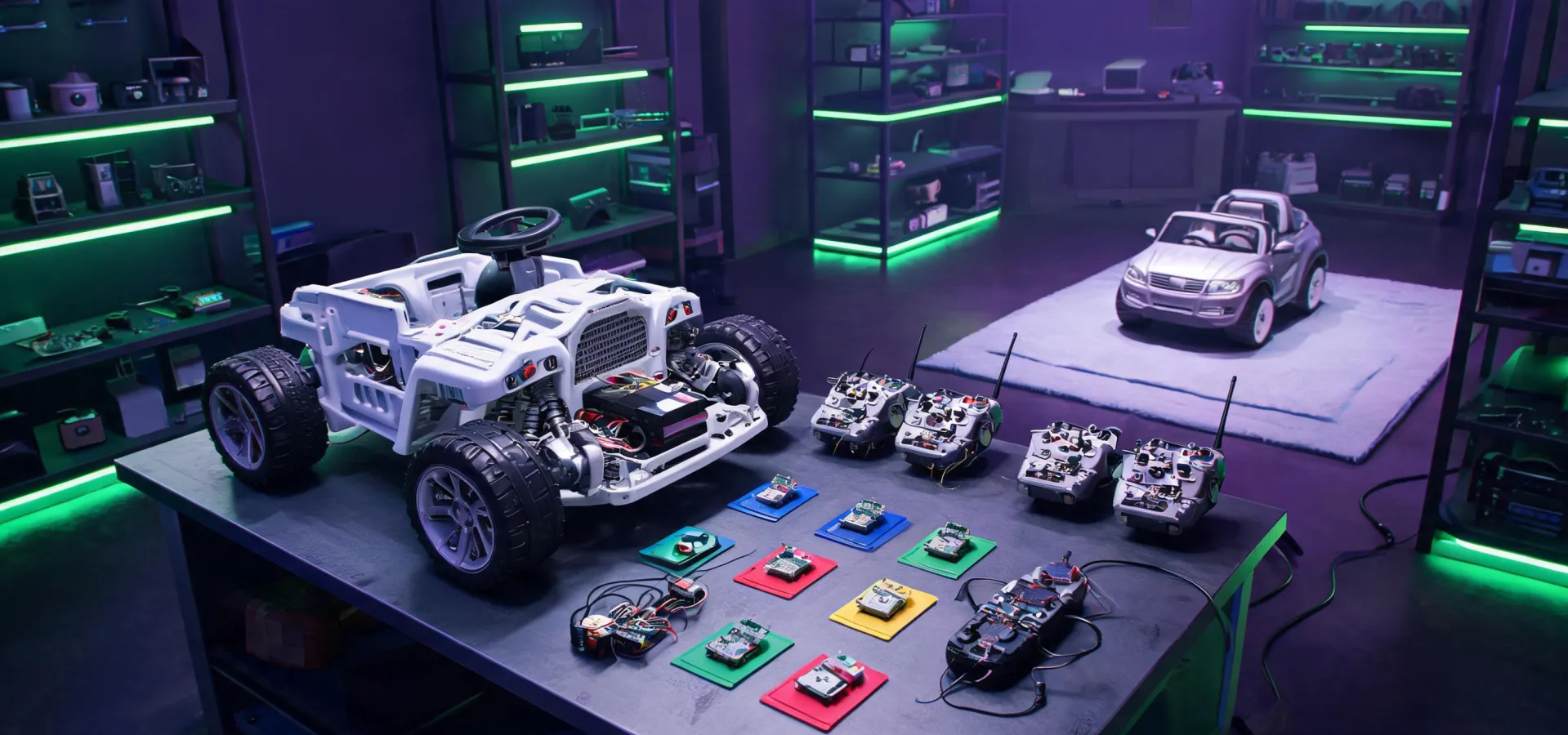 Power Wheels STEM electric toy lab